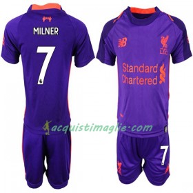 Divisa di Calcio Liverpool MILNER 7 Bambino Trasferta 2018/2019